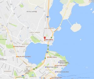 Map of Botto's Delivery Area